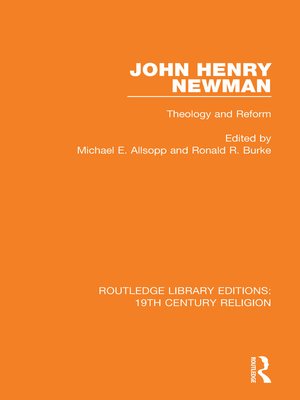 cover image of John Henry Newman